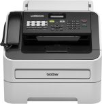 Brother FAX-2840 High Speed Mono Laser Fax Machine, Dark/light gray - FAX2840 17.750x18.125x16.625